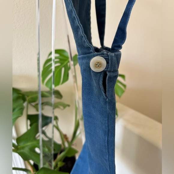 Cute Harlow Jade Bell Bottom Overalls - Picture 4 of 6